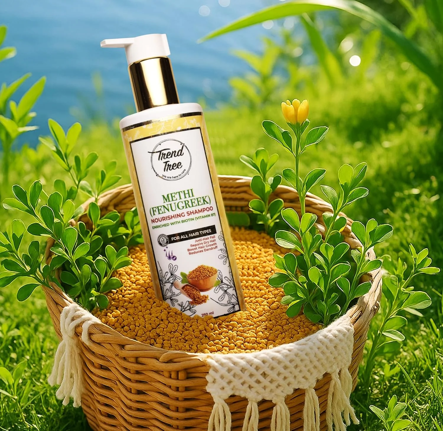 شامپو متی TRENDTREE® برای کنترل ریزش مو و شوره سر، ترمیم موهای خشک و متعادل کننده سطح pH، مناسب برای زنان و مردان، کاملا طبیعی، بدون سولفات و پارابن، 250 میلی لیتر شامپو متی TRENDTREE® برای کنترل ریزش مو و شوره سر، ترمیم موهای خشک و متعادل کننده سطح pH، مناسب برای زنان و مردان، کاملا طبیعی، بدون سولفات و پارابن، 250 میلی لیتر