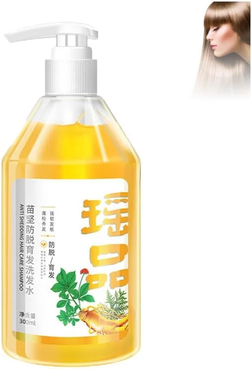 شامپو تقویت کننده مو و ضد ریزش مو TaboSi، شامپو مغذی Yaopin، شامپو زنجبیلی ضد نازک شدن مو، شامپو زنجبیلی ضد نازک شدن مو، موهای ضخیم و صاف برای انواع مو (1 عدد)