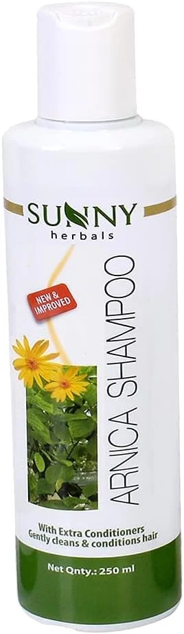 شامپو آرنیکا سانی (250 میلی لیتر) و سرم مو (100 میلی لیتر) | برای موهای نرم، براق و سالم | رطوبت را باز می گرداند و باعث رشد مو می شود | جلوگیری از ریزش مو و احیای پوست سر | معجون عالی برای تغذیه مو