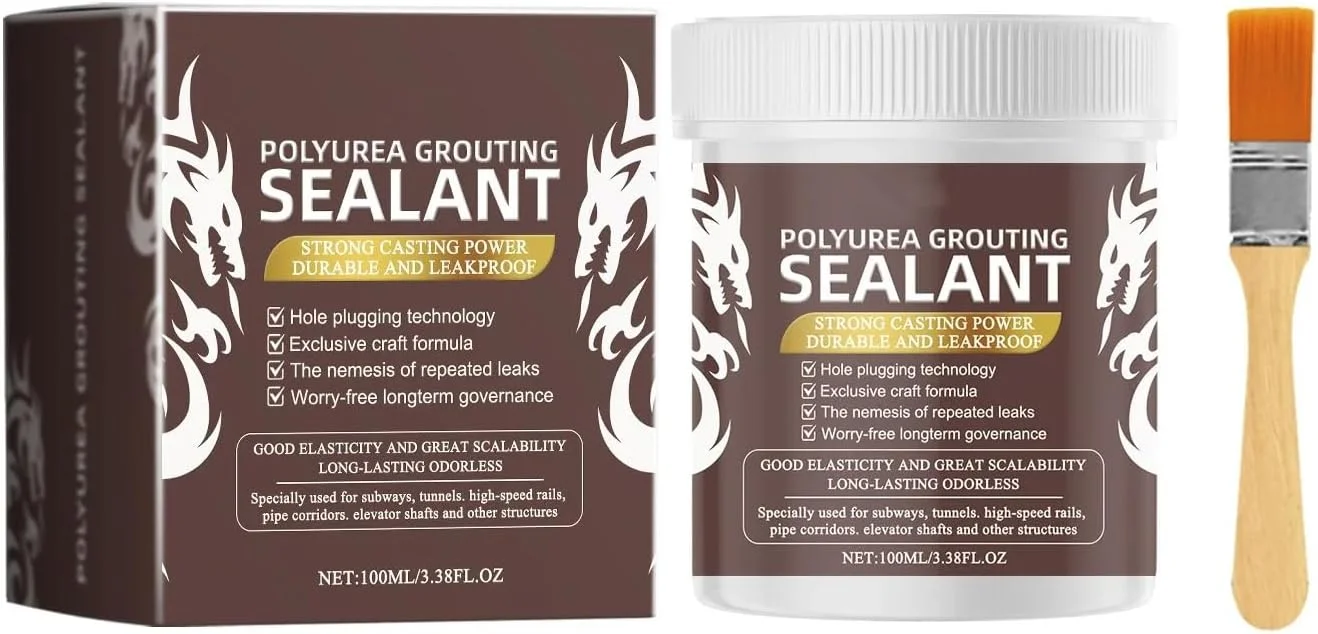 درزگیر پلی اوره برای عایق کاری، درزگیر بادوام برای تعمیر نشتی آب، محلول آسان برای استفاده برای کاشی، بتن و سایر سطوح (سفید) درزگیر پلی اوره برای عایق کاری، درزگیر بادوام برای تعمیر نشتی آب، محلول آسان برای استفاده برای کاشی، بتن و سایر سطوح (سفید)