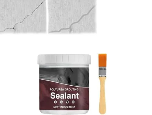 درزگیر پلی اوره - درزگیر حرفه ای ضد آب برای کاشی دوش و ترمیم ترک های بتن - فرمولاسیون سریع خشک شونده و چند سطحی برای حمام، کف و دیوار (خاکستری) درزگیر پلی اوره - درزگیر حرفه ای ضد آب برای کاشی دوش و ترمیم ترک های بتن - فرمولاسیون سریع خشک شونده و چند سطحی برای حمام، کف و دیوار (خاکستری)