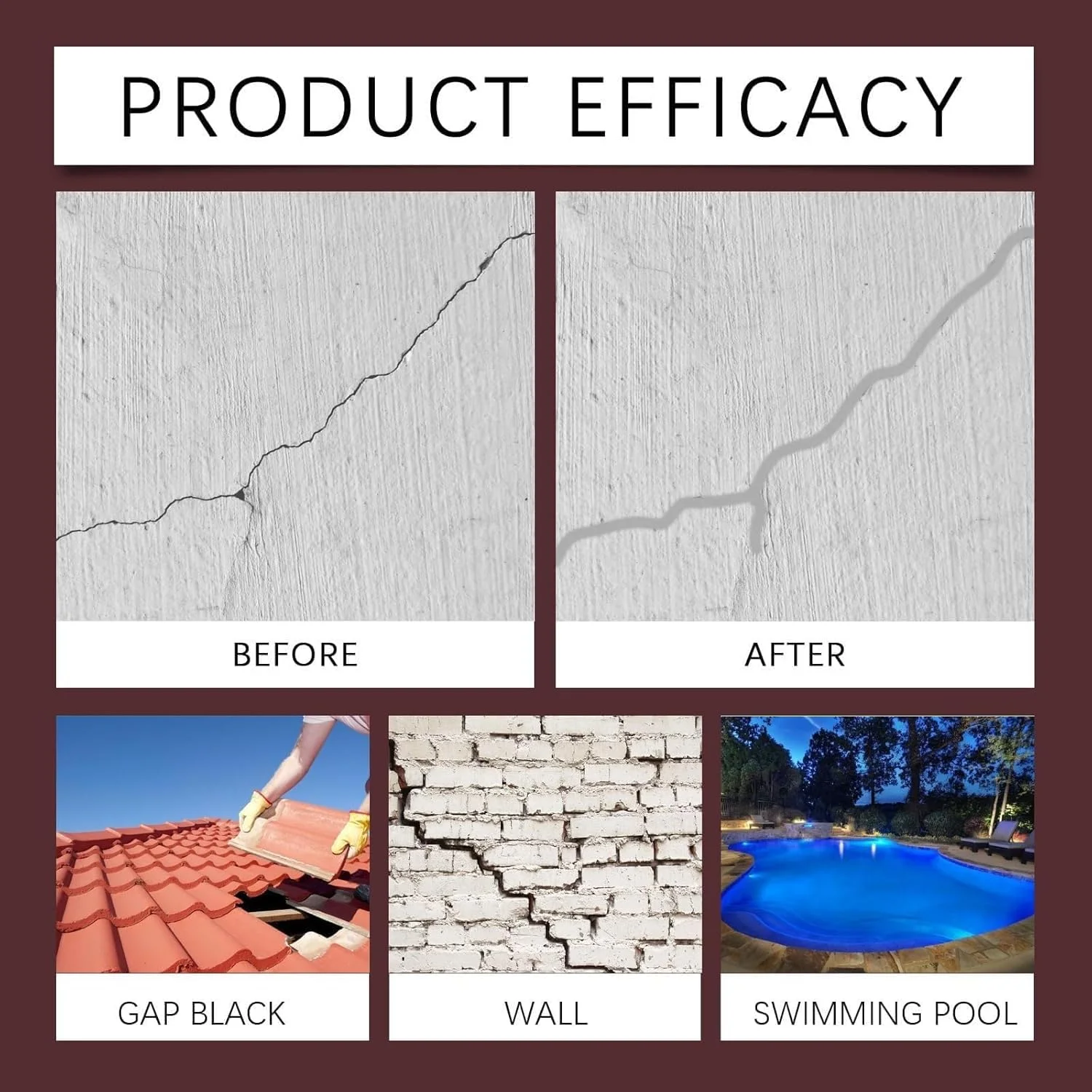 درزگیر پلی اوره - درزگیر حرفه ای ضد آب برای کاشی دوش و ترمیم ترک های بتن - فرمولاسیون سریع خشک شونده و چند سطحی برای حمام، کف و دیوار (خاکستری)