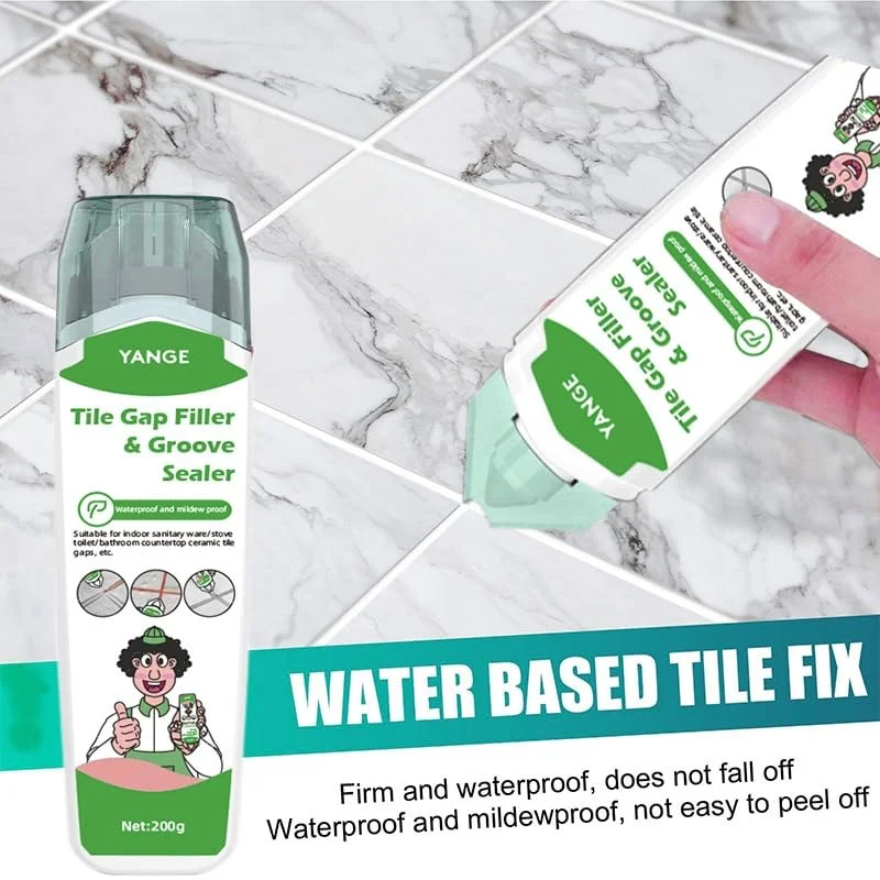 کیت رنگ ترمیم کننده درزگیر کاشی Aukomer، 2 عدد: پرکننده و درزگیر کاشی ارتقا یافته - ترمیم کننده درزگیر برای شکاف ها و ترک ها - عامل ضد آب برای پر کردن درزهای کاشی کف، دیوار و میز آشپزخانه و حمام، 200 گرم کیت رنگ ترمیم کننده درزگیر کاشی Aukomer، 2 عدد: پرکننده و درزگیر کاشی ارتقا یافته - ترمیم کننده درزگیر برای شکاف ها و ترک ها - عامل ضد آب برای پر کردن درزهای کاشی کف، دیوار و میز آشپزخانه و حمام، 200 گرم