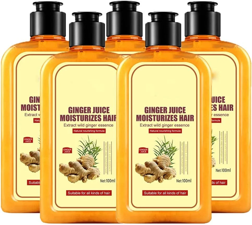 شامپو ضد ریزش و تقویت کننده مو زنجبیلی PuraGinger PRO HairReborn، آب زنجبیل مرطوب کننده مو، شامپو مراقبت از مو زنجبیلی، شامپو زنجبیلی برای رشد مو (5 عدد) شامپو ضد ریزش و تقویت کننده مو زنجبیلی PuraGinger PRO HairReborn، آب زنجبیل مرطوب کننده مو، شامپو مراقبت از مو زنجبیلی، شامپو زنجبیلی برای رشد مو (5 عدد)