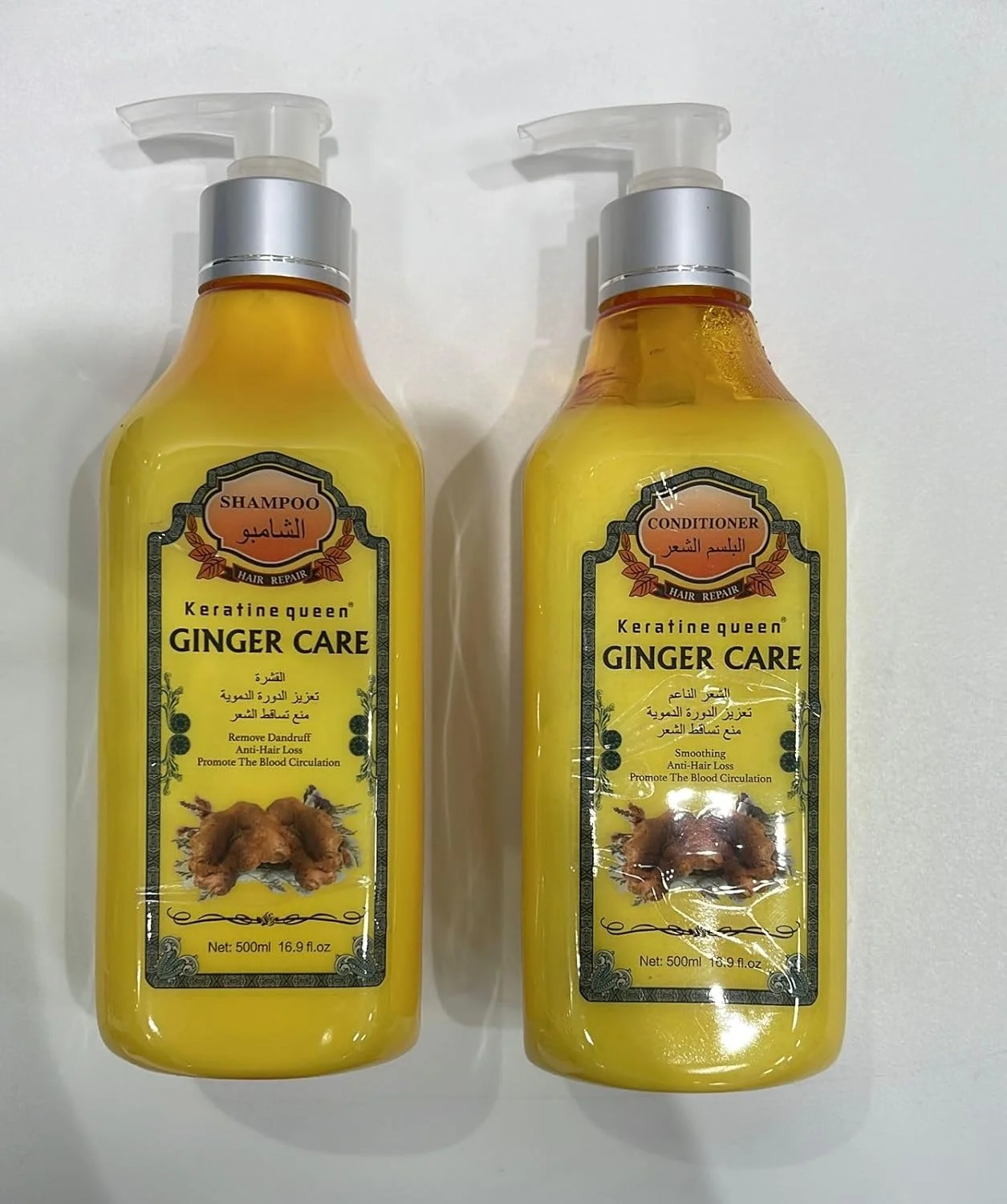 شامپو کراتین زنجبیل پروتئین کوئین، روتین ضد ریزش مو برای ترمیم مو (500 میلی لیتر) شامپو کراتین زنجبیل پروتئین کوئین، روتین ضد ریزش مو برای ترمیم مو (500 میلی لیتر)