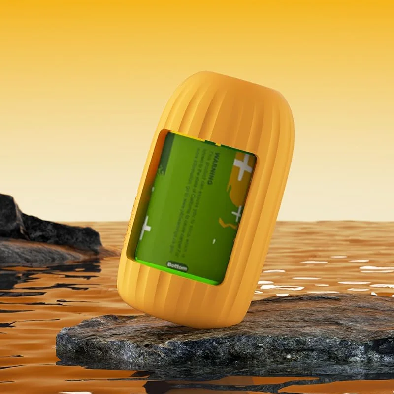 دستگاه تصفیه هوای یکبار مصرف YocanGreen Whale، فیلتر هوا، از بین برنده بوی نامطبوع، دارای فیلتر 4 مرحله ای HEPA کربن فعال نارگیل برای حذف بو، مناسب برای خانه و ماشین (نارنجی)