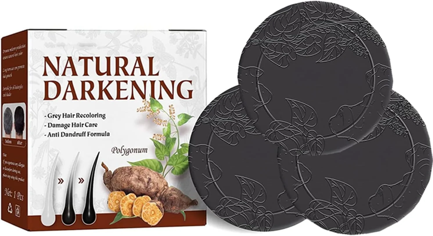 شامپو بار معکوس کننده خاکستری ارگانیک BOLHGF | شامپو بار تیره کننده مو | نرم کننده و اسانس ترمیم کننده طبیعی ارگانیک | صابون شامپو تیره کننده مو برای ترمیم مو - ضد ریزش مو (3 عدد) شامپو بار معکوس کننده خاکستری ارگانیک BOLHGF | شامپو بار تیره کننده مو | نرم کننده و اسانس ترمیم کننده طبیعی ارگانیک | صابون شامپو تیره کننده مو برای ترمیم مو - ضد ریزش مو (3 عدد)