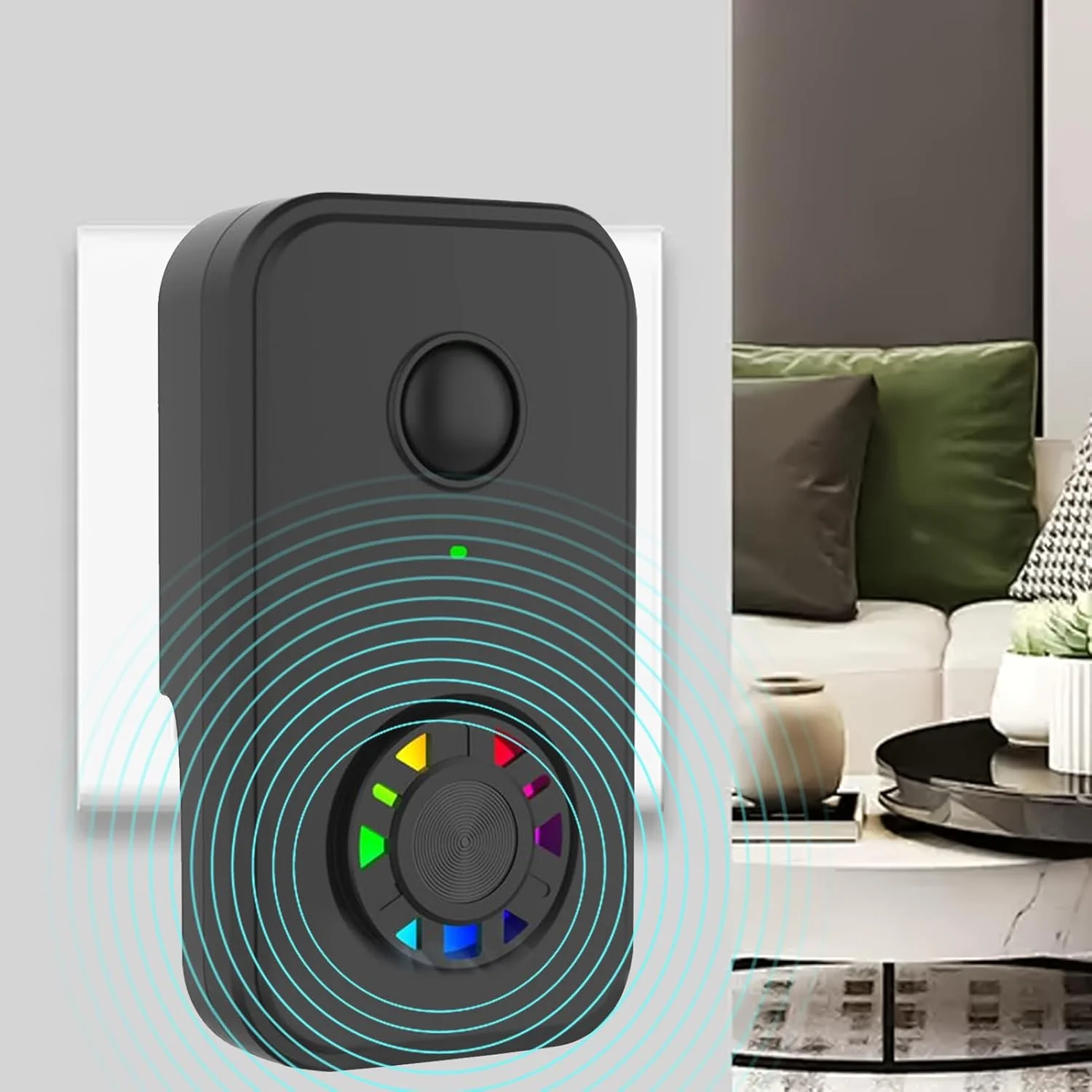 دستگاه تصفیه هوا با یون منفی برای خانه - دستگاه تصفیه هوا مناسب اتاق بزرگ | فیلتر یونیزه کننده، کاهش دهنده بو، خوشبو کننده و از بین برنده بوی نامطبوع برای اتاق خواب، زیرزمین، خودرو، فضای باز، گاراژ، اتاق، دفتر و آشپزخانه