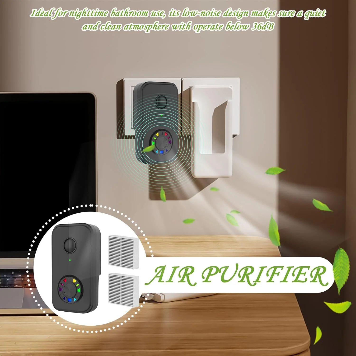 دستگاه تصفیه هوا با یون منفی | دستگاه یونیزه کننده هوا برای منزل، فیلتر یونیزه کننده کاهش دهنده بو، خوشبو کننده و از بین برنده بو برای اتاق خواب، زیرزمین، ماشین، فضای باز، گاراژ، اتاق، دفتر، آشپزخانه دستگاه تصفیه هوا با یون منفی | دستگاه یونیزه کننده هوا برای منزل، فیلتر یونیزه کننده کاهش دهنده بو، خوشبو کننده و از بین برنده بو برای اتاق خواب، زیرزمین، ماشین، فضای باز، گاراژ، اتاق، دفتر، آشپزخانه