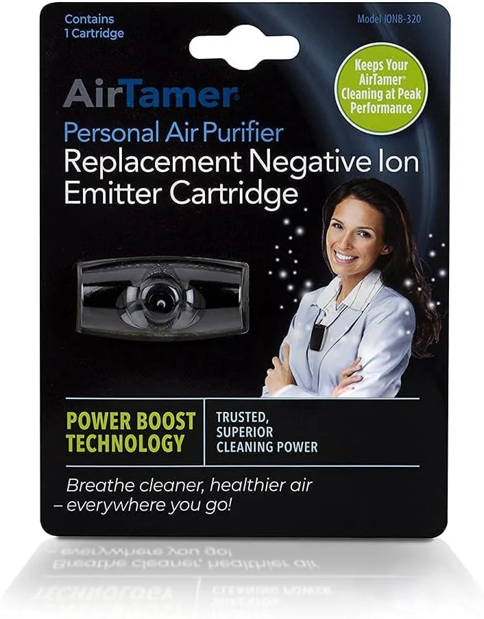 روکش های جایگزین فرستنده یون منفی تصفیه کننده هوای شخصی پیشرفته ایرتیمر - ساخته شده برای مدل A320 ایرتیمر (مشکی)