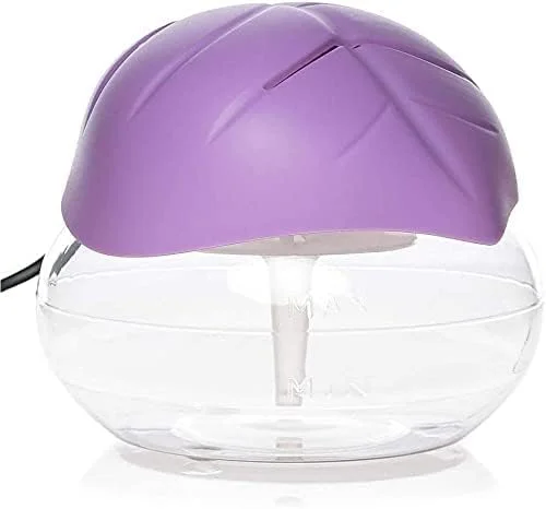 تصفیه کننده هوا برقی آبی طرح برگ، خوشبو کننده و مرطوب کننده هوا، مناسب منزل، آشپزخانه و محل کار Frag-Air (بنفش) تصفیه کننده هوا برقی آبی طرح برگ، خوشبو کننده و مرطوب کننده هوا، مناسب منزل، آشپزخانه و محل کار Frag-Air (بنفش)