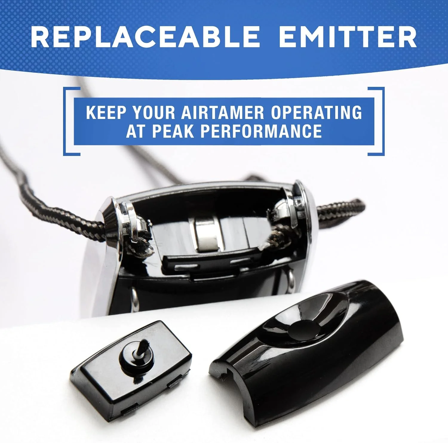 روکش های جایگزین فرستنده یون منفی تصفیه کننده هوای شخصی پیشرفته ایرتیمر - ساخته شده برای مدل A320 ایرتیمر (مشکی)