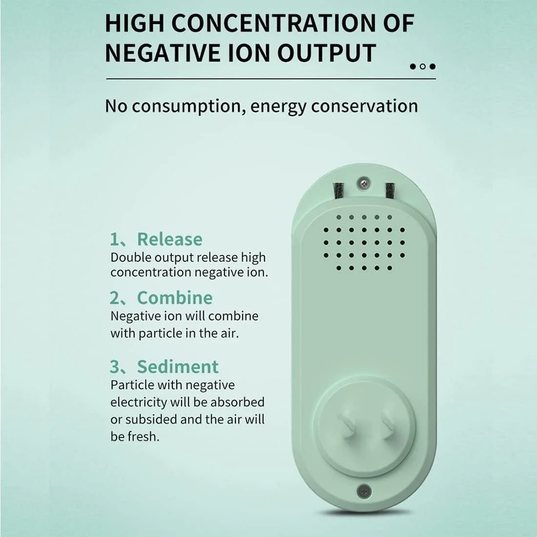 دستگاه تصفیه هوا پلاگین Excefore، مینی تصفیه کننده هوا، سیستم فیلتراسیون یون منفی، فیلتر هوای قابل حمل، خوشبو کننده هوا برای اتاق خواب، دفتر، آشپزخانه، کاهش بوهای ناشی از حیوانات خانگی و پخت و پز دستگاه تصفیه هوا پلاگین Excefore، مینی تصفیه کننده هوا، سیستم فیلتراسیون یون منفی، فیلتر هوای قابل حمل، خوشبو کننده هوا برای اتاق خواب، دفتر، آشپزخانه، کاهش بوهای ناشی از حیوانات خانگی و پخت و پز