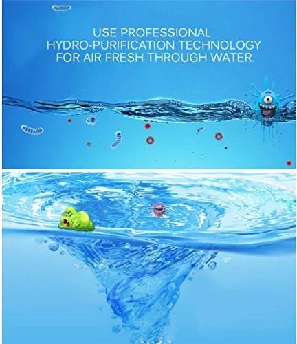 دستگاه تصفیه هوا، مرطوب کننده، پخش کننده رایحه و خوشبو کننده هوا برقی مناسب اتاق، خانه و دفتر کار - بنفش