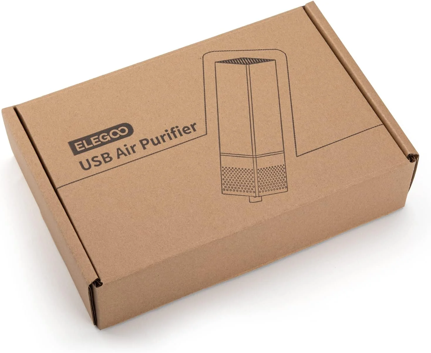 تصفیه کننده USB ELEGOO با کربن فعال داخلی، کاهش دهنده بو و دود رزین، سازگار با پرینترهای سه بعدی رزینی ELEGOO Mars 3 Pro، Saturn 2، Saturn 8K و Jupiter (بسته 2 عددی)