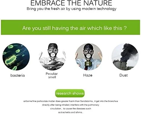 دستگاه تصفیه هوا، مرطوب کننده، پخش کننده رایحه و خوشبو کننده هوا برقی مناسب اتاق، خانه و دفتر کار - بنفش