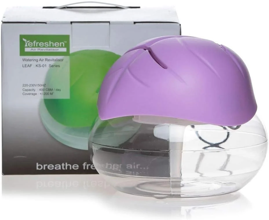 خوشبو کننده، تصفیه کننده و مرطوب کننده هوا طرح برگ بنفش