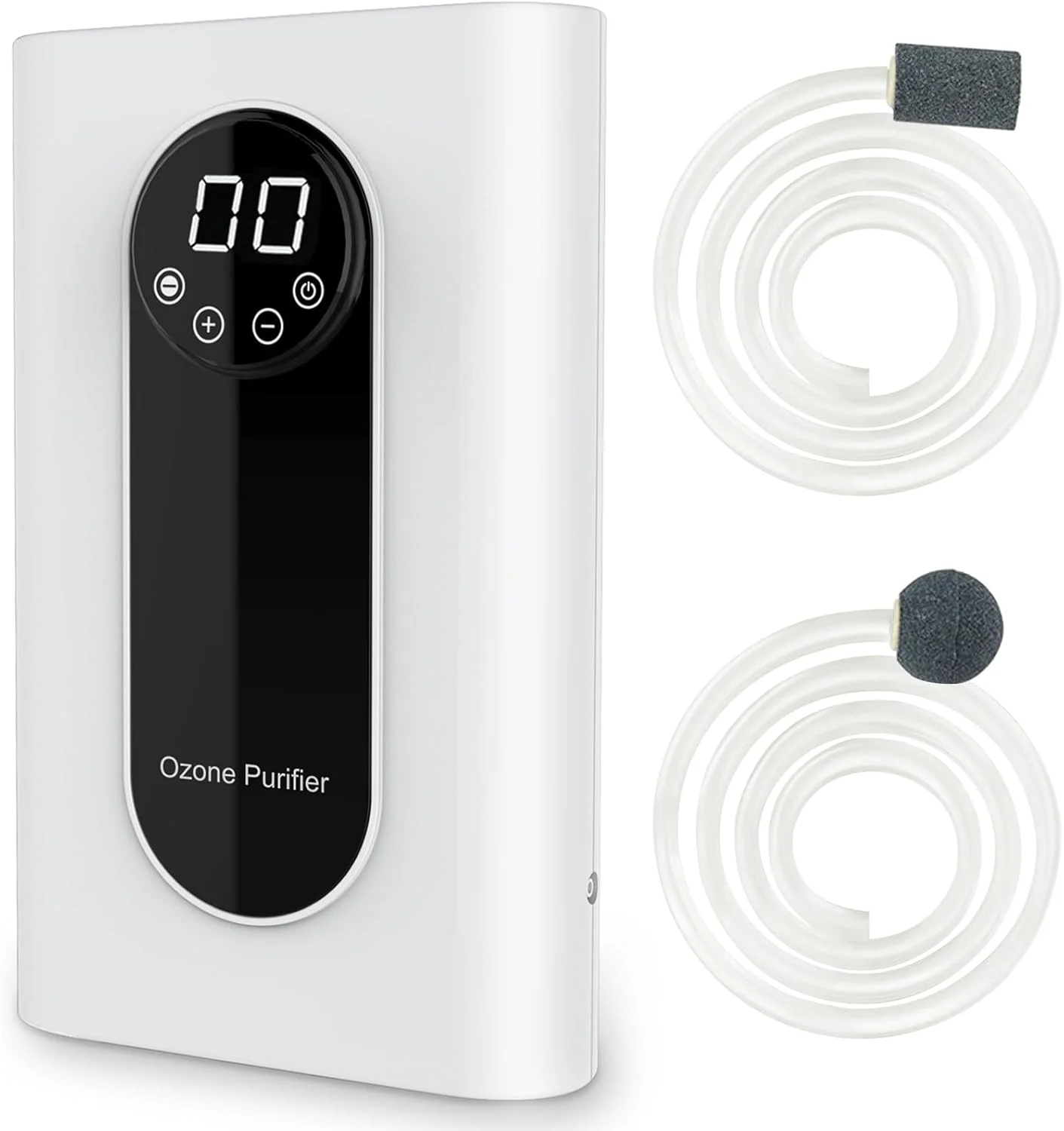 ژنراتور ازن قابل حمل، دستگاه ازن 1000 میلی گرم در ساعت، ژنراتور ازن چند منظوره، تصفیه کننده هوای ازن قابل حمل، پاک کننده هوای ازن جمع و جور برای هوا، آب، غذا، خانه، دفتر، شکار