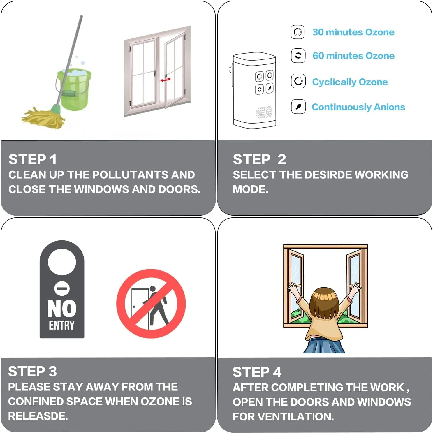 تصفیه کننده هوا مینی اوزون یونی 2 در 1، پلاگین، تصفیه کننده هوا یونیزه کننده، دستگاه از بین برنده بو اوزون، لوازم ضروری آپارتمان، ژنراتور یون منفی، تصفیه کننده هوای قابل حمل برای اتاق (مقررات اروپا)