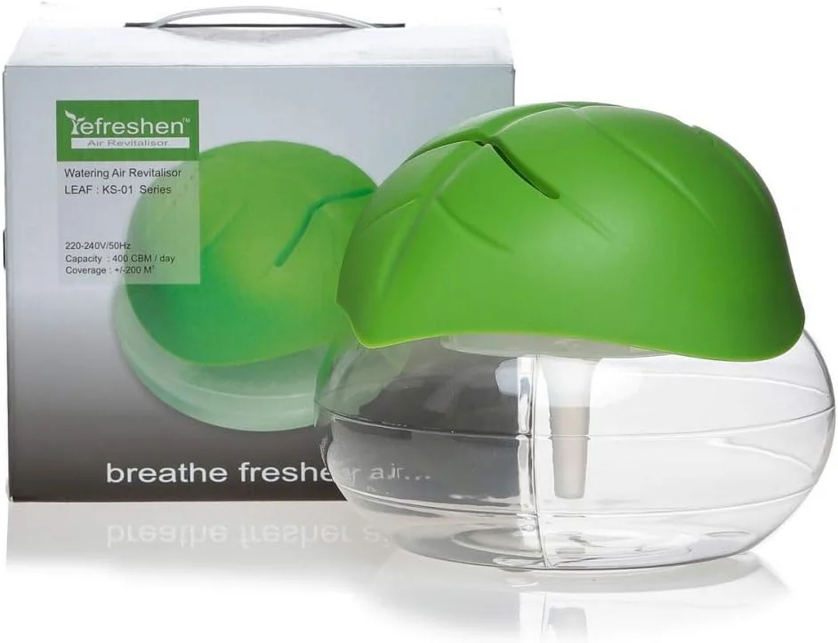 خوشبو کننده، تصفیه کننده و مرطوب کننده هوا طرح برگ - سبز خوشبو کننده، تصفیه کننده و مرطوب کننده هوا طرح برگ - سبز