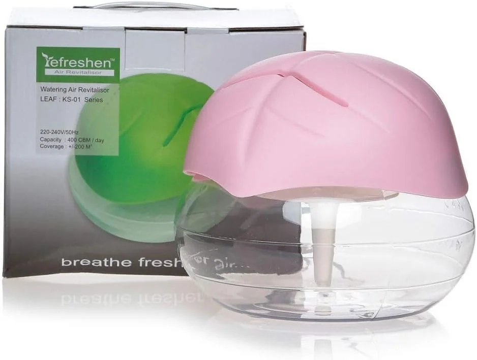 خوشبو کننده، تصفیه کننده و مرطوب کننده هوا طرح برگ - صورتی خوشبو کننده، تصفیه کننده و مرطوب کننده هوا طرح برگ - صورتی