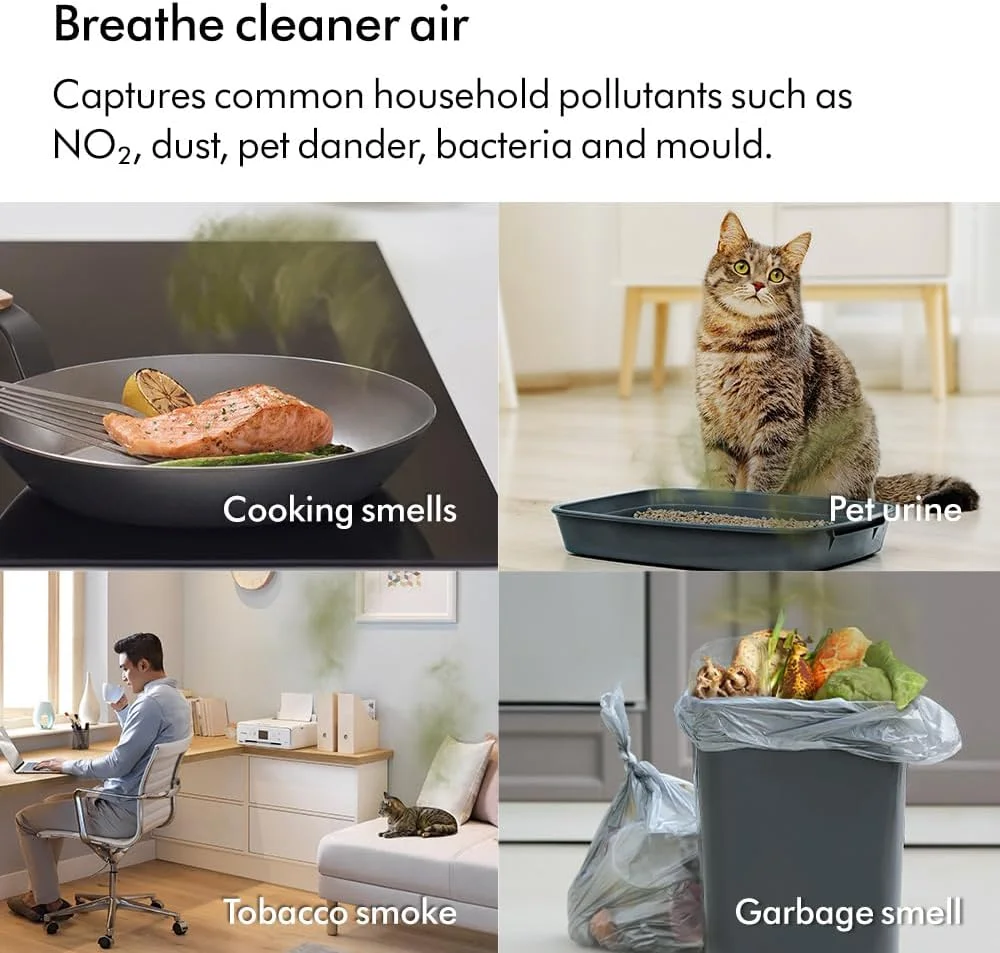 دستگاه تصفیه هوا و خنک کننده Dyson مدل Cool PC2 De-NOx (سفید/طلایی) TP 12 (نسخه بین المللی)