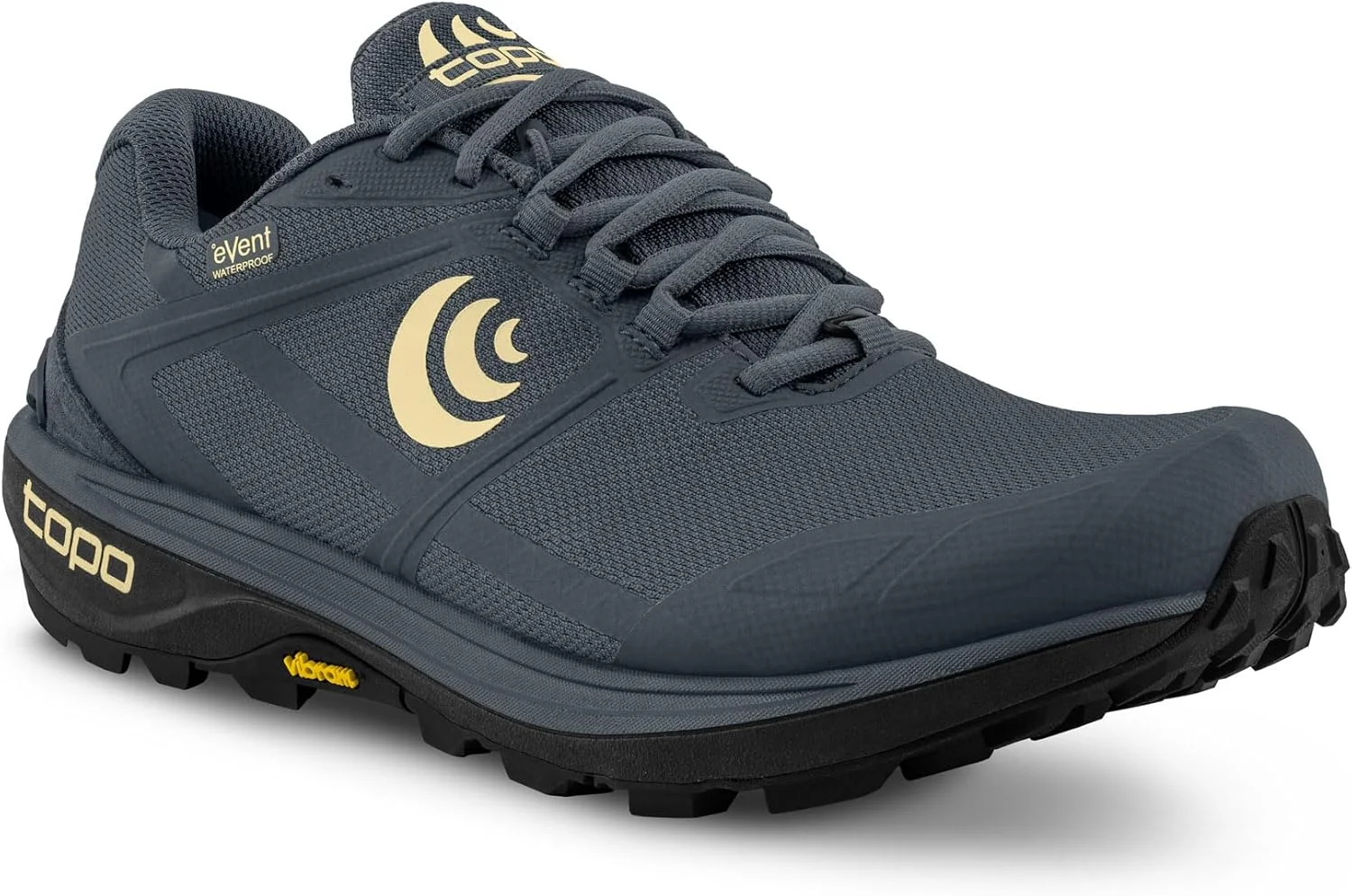 کفش‌های مخصوص دویدن تریل زنانه توپو اتلتیک Terraventure 4 WP، ضد آب، راحت، دارای بالشتک، بادوام و با شیب 3 میلی‌متری، کفش‌های ورزشی برای دویدن در مسیرهای ناهموار