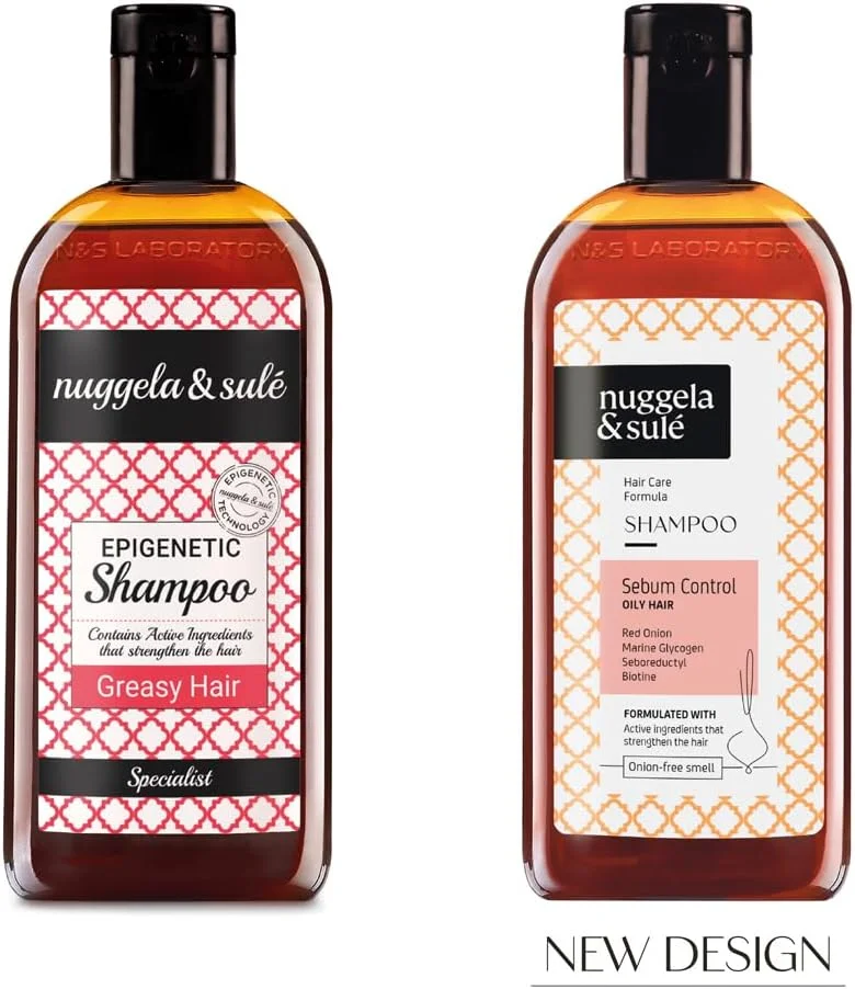 شامپو اپی ژنتیک Nuggela & Sulé برای موهای چرب. 250 میلی لیتر - شامپو تخصصی. ترشحات چربی را کنترل می کند. رشد مو را تحریک می کند و کیفیت آن را بهبود می بخشد.