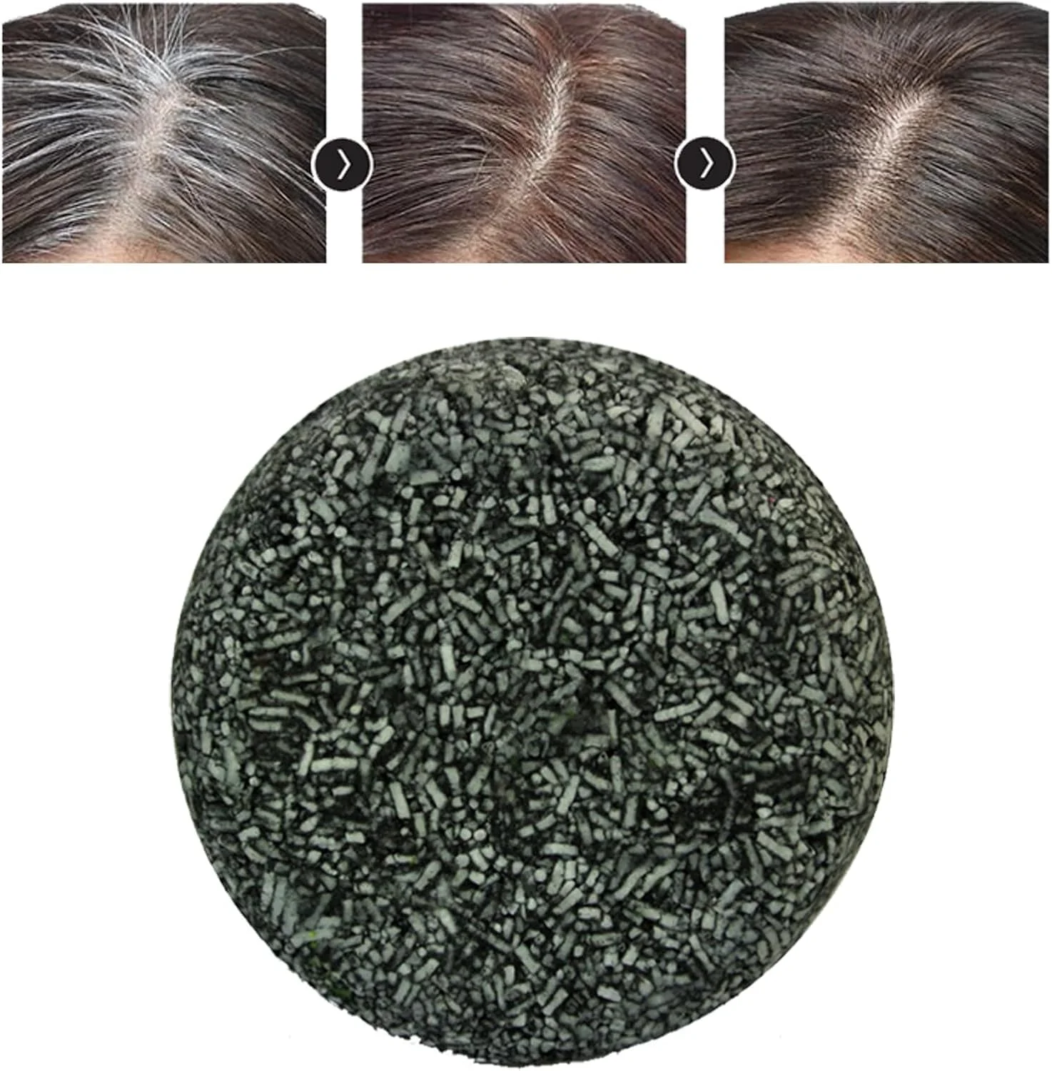 صابون خاکستری معکوس JCD Mane - شامپو موی اسپارتان برای ترمیم موهای سفید خاکستری، مناسب برای آقایان و بانوان