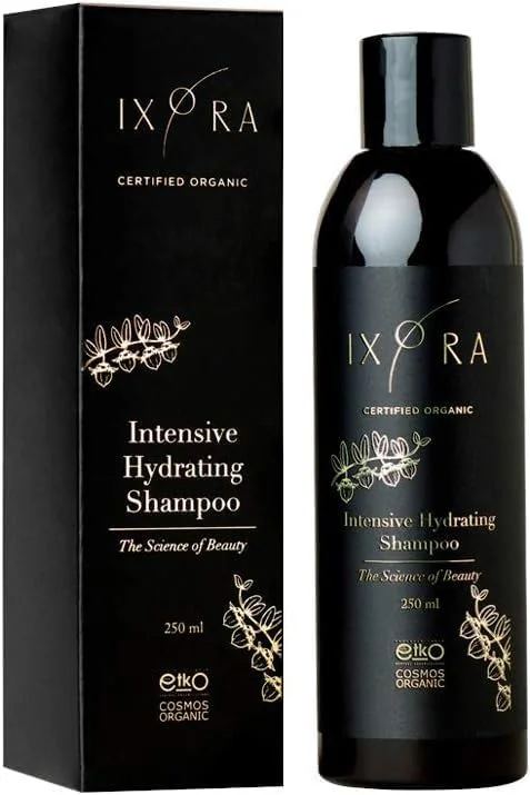 شامپو آبرسان قوی IXORA - دارای گواهی ارگانیک - تقویت و محافظت از مو - حاوی ترکیبات ضد ریزش مو - تحریک کننده رشد مو - بدون GMO - مناسب برای افراد وگان