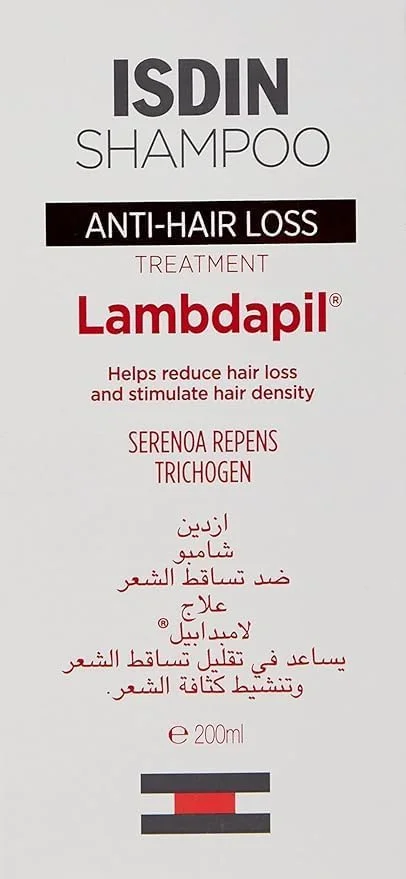 شامپو ضد ریزش مو ایزدین LAMBDAPIL حجم 200 میلی لیتر