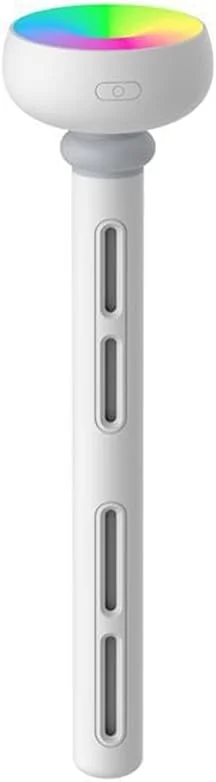 مینی رطوبت ساز هوشمند قابل حمل USB با نورهای رنگی LED - رطوبت ساز هوای سبک وزن برای ماشین، اتاق خواب، دفتر، میز، گیاهان، خانه و استفاده شخصی