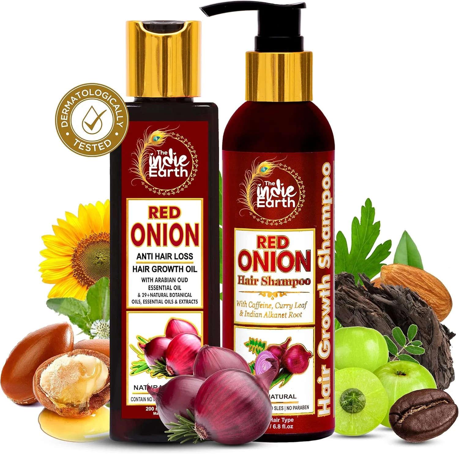 مجموعه روغن پیاز قرمز و شامپو پیاز قرمز ضد ریزش مو و تقویت رشد مو ایندی اِرث، مجموعا 400 میلی لیتر، بهترین روغن پیاز برای ضد ریزش مو، بهترین شامپو پیاز برای رشد مو مجموعه روغن پیاز قرمز و شامپو پیاز قرمز ضد ریزش مو و تقویت رشد مو ایندی اِرث، مجموعا 400 میلی لیتر، بهترین روغن پیاز برای ضد ریزش مو، بهترین شامپو پیاز برای رشد مو