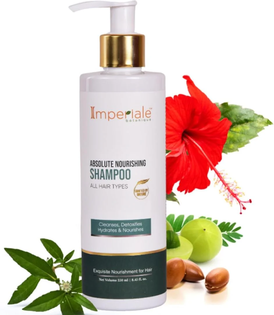 شامپو مغذی مو امپریال بوتانیک | دارای تاییدیه FDA | حاوی برینگراج، رزماری و پروتئین ابریشم | برای موهای ضخیم تر و قوی تر | احیا کننده شادابی، تقویت کننده رشد مو | افزایش درخشندگی | مناسب برای انواع مو شامپو مغذی مو امپریال بوتانیک | دارای تاییدیه FDA | حاوی برینگراج، رزماری و پروتئین ابریشم | برای موهای ضخیم تر و قوی تر | احیا کننده شادابی، تقویت کننده رشد مو | افزایش درخشندگی | مناسب برای انواع مو