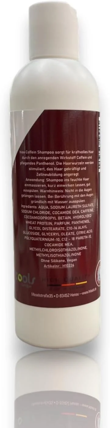 شامپو کافئین hioo (250 میلی لیتر)