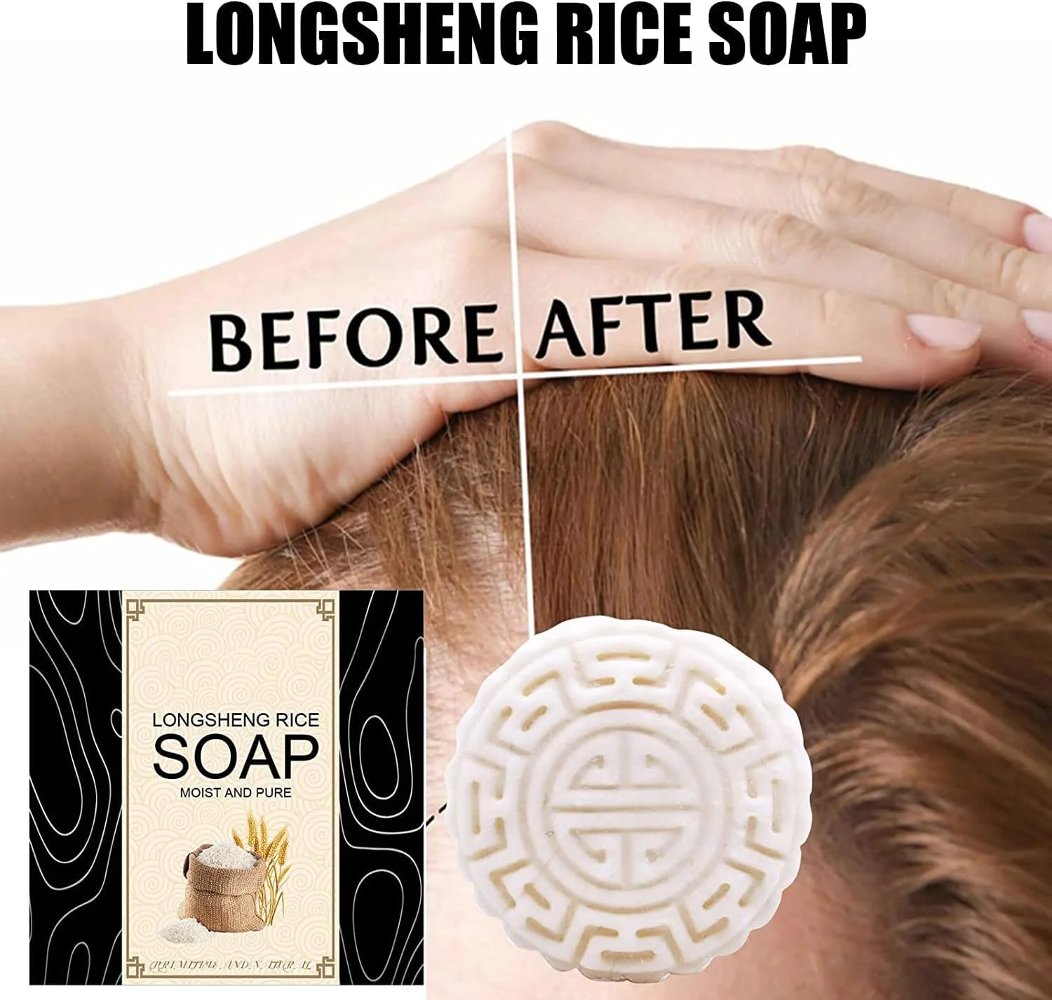 شامپو بار برنج ضد ریزش مو HOPHO - شامپو و نرم کننده آب برنج برای رشد مو - صابون شامپو دست ساز با آب برنج، عصاره آلوئه ورا و مواد طبیعی (1 عدد) شامپو بار برنج ضد ریزش مو HOPHO - شامپو و نرم کننده آب برنج برای رشد مو - صابون شامپو دست ساز با آب برنج، عصاره آلوئه ورا و مواد طبیعی (1 عدد)