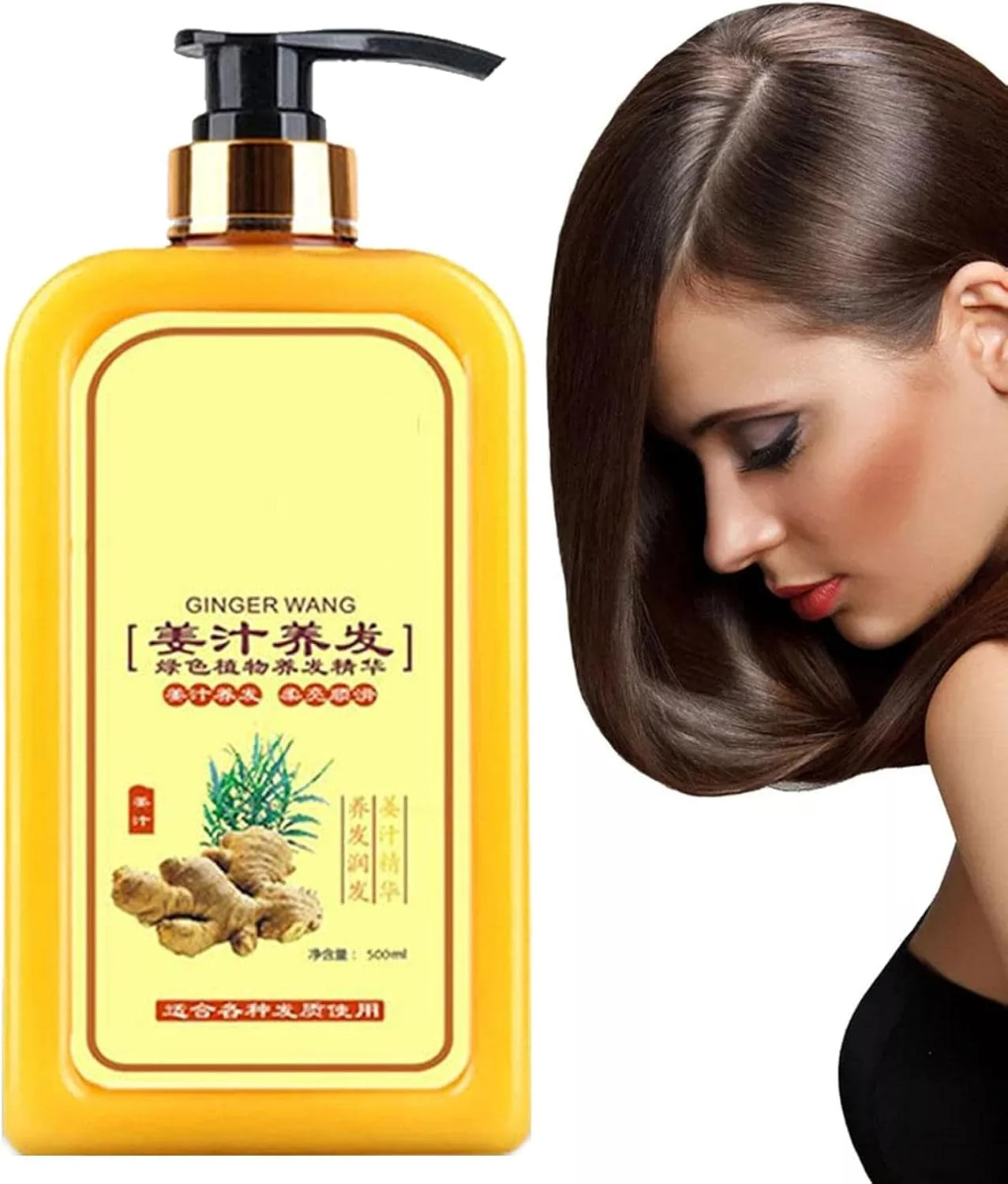 شامپو زنجبیلی برای موهای چرب - شامپو زنجبیل 500 میلی لیتری برای رشد مو، شامپو زنجبیل برای موهای قرمز/بلوند/سفید/قهوه ای/مشکی - شامپو زنجبیل ملایم برای رشد مو، برای جلوگیری از ریزش مو، موهای چرب شامپو زنجبیلی برای موهای چرب - شامپو زنجبیل 500 میلی لیتری برای رشد مو، شامپو زنجبیل برای موهای قرمز/بلوند/سفید/قهوه ای/مشکی - شامپو زنجبیل ملایم برای رشد مو، برای جلوگیری از ریزش مو، موهای چرب