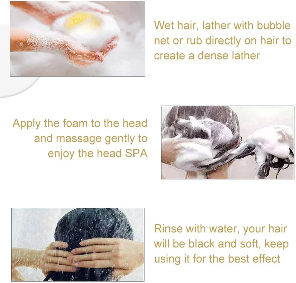 شامپو بار زنجبیلی - صابون شامپو زنجبیلی، صابون ضد ریزش مو و رشد مو، بار رشد مو، رشد مجدد مو با زنجبیل، شامپو جامد با تور صابون فوم