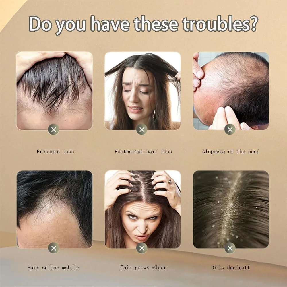 شامپو ضد ریزش مو با عصاره گیاه زنجبیل - شامپو صاف کننده و کنترل چربی مو، شامپو مغذی ریشه مو با عصاره جینسینگ برای زنان و مردان (2 عدد)