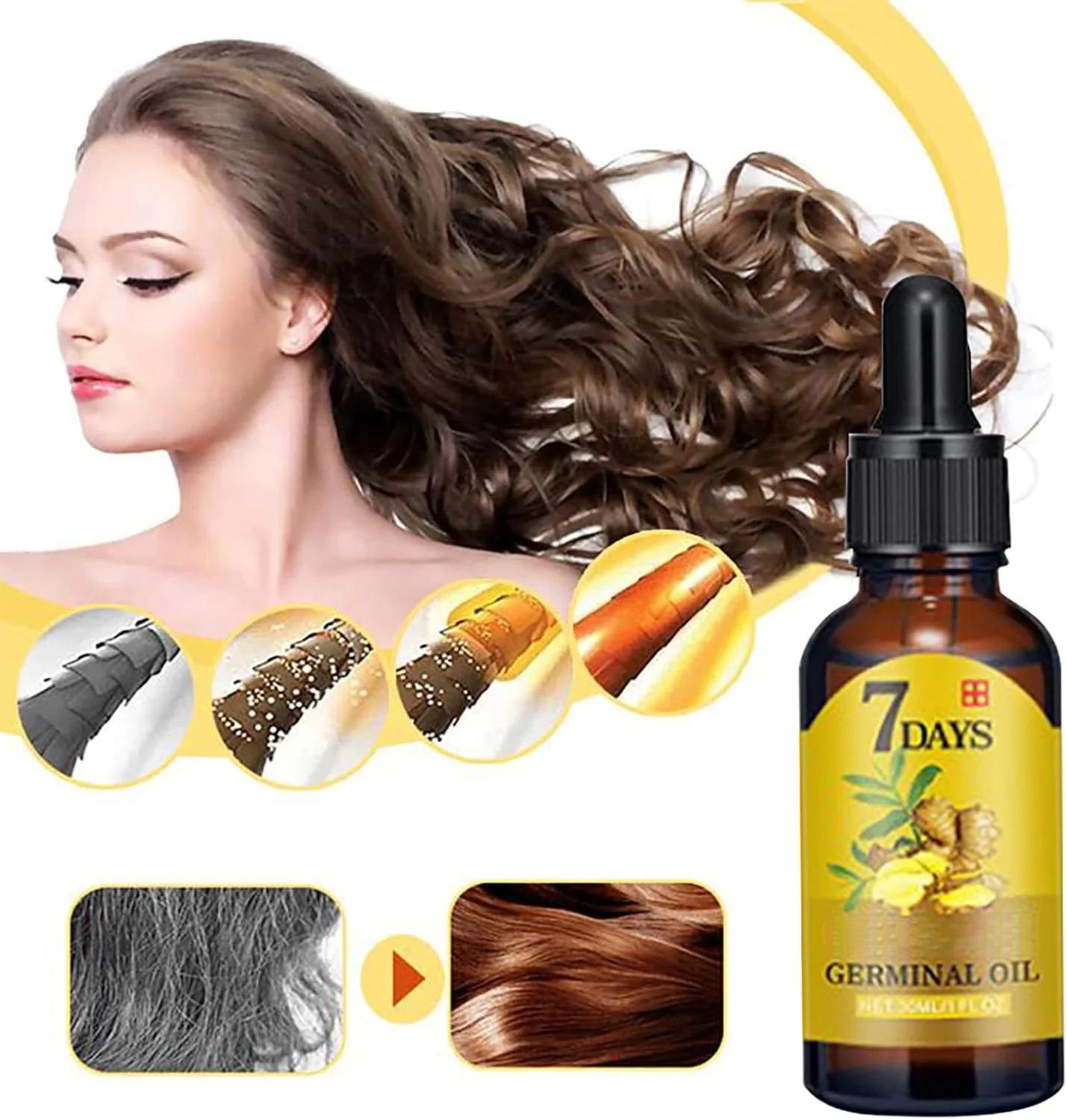 شامپو بار زنجبیلی برای رشد مجدد مو - سرم رشد مو زنجبیلی - صابون شامپو زنجبیلی ضد ریزش مو - روغن مو زنجبیلی برای موهای خشک و آسیب دیده - درمان ترمیم مو، تحریک کننده پوست سر، ضخیم کننده و تقویت کننده ریشه شامپو بار زنجبیلی برای رشد مجدد مو - سرم رشد مو زنجبیلی - صابون شامپو زنجبیلی ضد ریزش مو - روغن مو زنجبیلی برای موهای خشک و آسیب دیده - درمان ترمیم مو، تحریک کننده پوست سر، ضخیم کننده و تقویت کننده ریشه