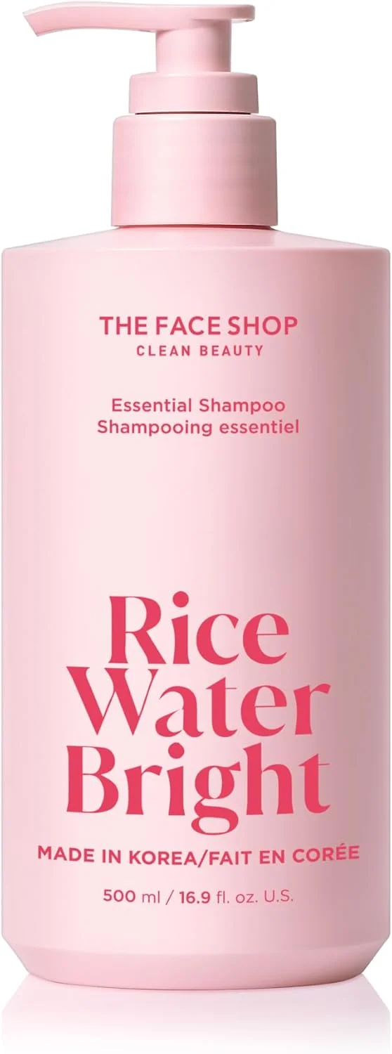 شامپو ضروری برنج THE FACE SHOP، شامپو پروتئین برنج با عصاره برنج، ضد ریزش مو، شامپو کرهای برای موهای ابریشمی و سالم، بدون سولفات شامپو ضروری برنج THE FACE SHOP، شامپو پروتئین برنج با عصاره برنج، ضد ریزش مو، شامپو کرهای برای موهای ابریشمی و سالم، بدون سولفات
