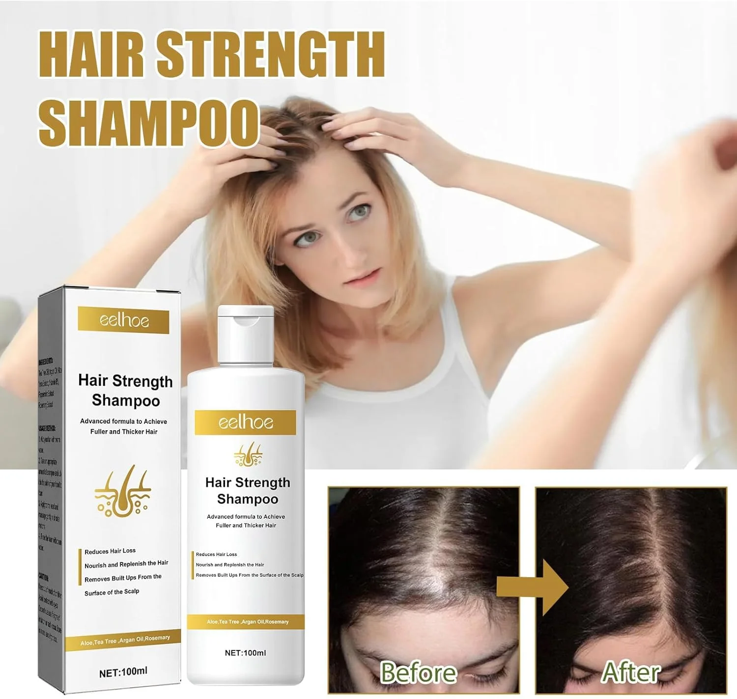 شامپو تقویت کننده مو Etaderm، شامپو ضد ریزش مو، شامپو و نرم کننده برای ریزش موی زنان، شامپو فعال کننده ریشه برای زنان و مردان (2 عدد) شامپو تقویت کننده مو Etaderm، شامپو ضد ریزش مو، شامپو و نرم کننده برای ریزش موی زنان، شامپو فعال کننده ریشه برای زنان و مردان (2 عدد)