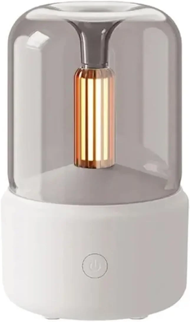 دستگاه خوشبو کننده هوای قابل حمل خانگی - مرطوب کننده روغن ضروری USB با چراغ شب و تولید کننده مه سرد برای هدایای اتاق خواب (بژ) دستگاه خوشبو کننده هوای قابل حمل خانگی - مرطوب کننده روغن ضروری USB با چراغ شب و تولید کننده مه سرد برای هدایای اتاق خواب (بژ)
