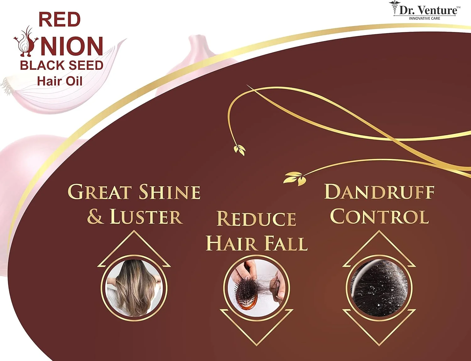 شامپو پیاز قرمز دکتر ونچر با عصاره دانه پیاز قرمز سیاه 300 میلی لیتر + روغن مو پیاز برای کنترل شوره سر و کاهش ریزش مو - بدون روغن معدنی، سیلیکون و عطر مصنوعی - 200 میلی لیتر شامپو پیاز قرمز دکتر ونچر با عصاره دانه پیاز قرمز سیاه 300 میلی لیتر + روغن مو پیاز برای کنترل شوره سر و کاهش ریزش مو - بدون روغن معدنی، سیلیکون و عطر مصنوعی - 200 میلی لیتر