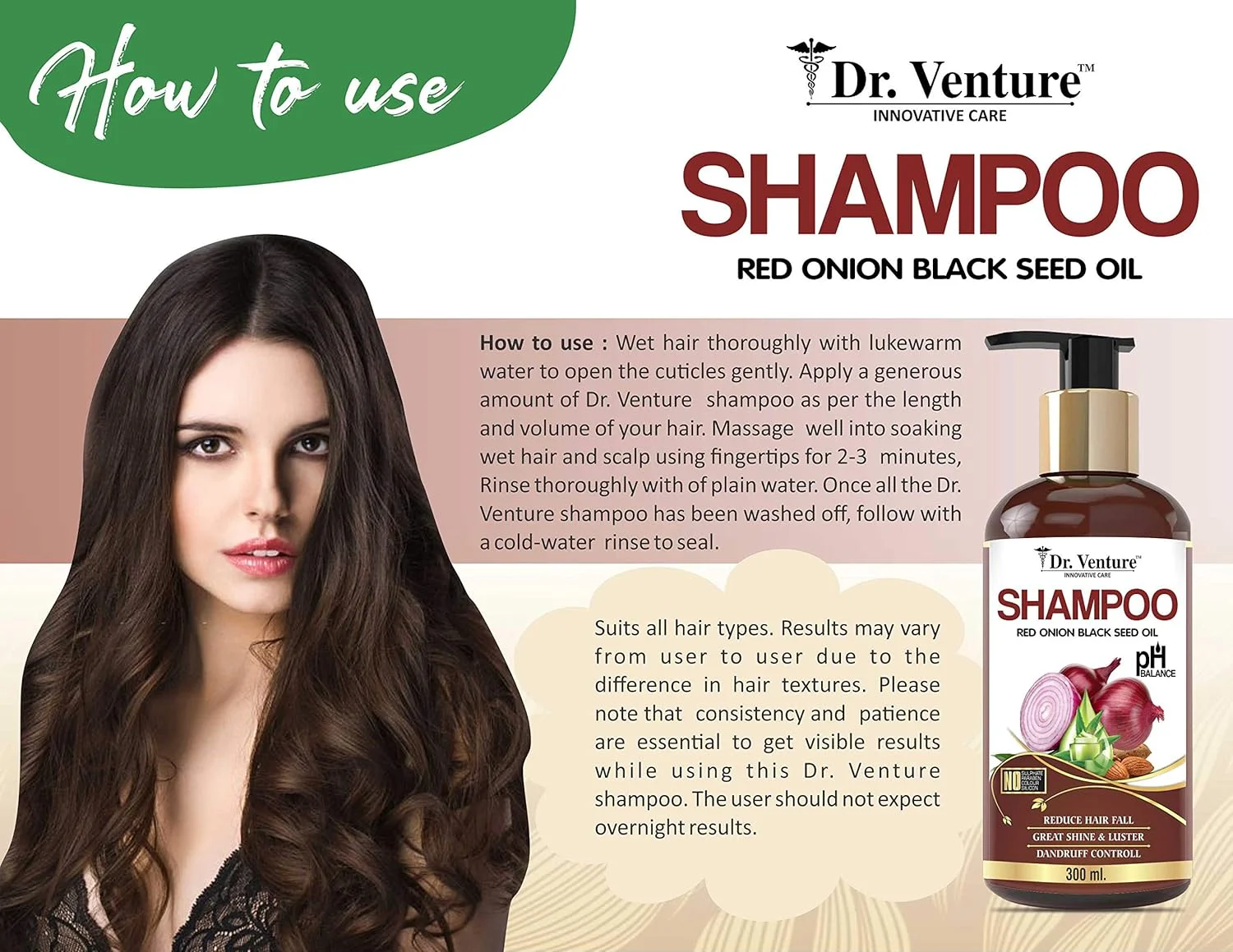 شامپو پیاز قرمز دکتر ونچر با عصاره دانه پیاز قرمز سیاه 300 میلی لیتر + روغن مو پیاز برای کنترل شوره سر و کاهش ریزش مو - بدون روغن معدنی، سیلیکون و عطر مصنوعی - 200 میلی لیتر شامپو پیاز قرمز دکتر ونچر با عصاره دانه پیاز قرمز سیاه 300 میلی لیتر + روغن مو پیاز برای کنترل شوره سر و کاهش ریزش مو - بدون روغن معدنی، سیلیکون و عطر مصنوعی - 200 میلی لیتر
