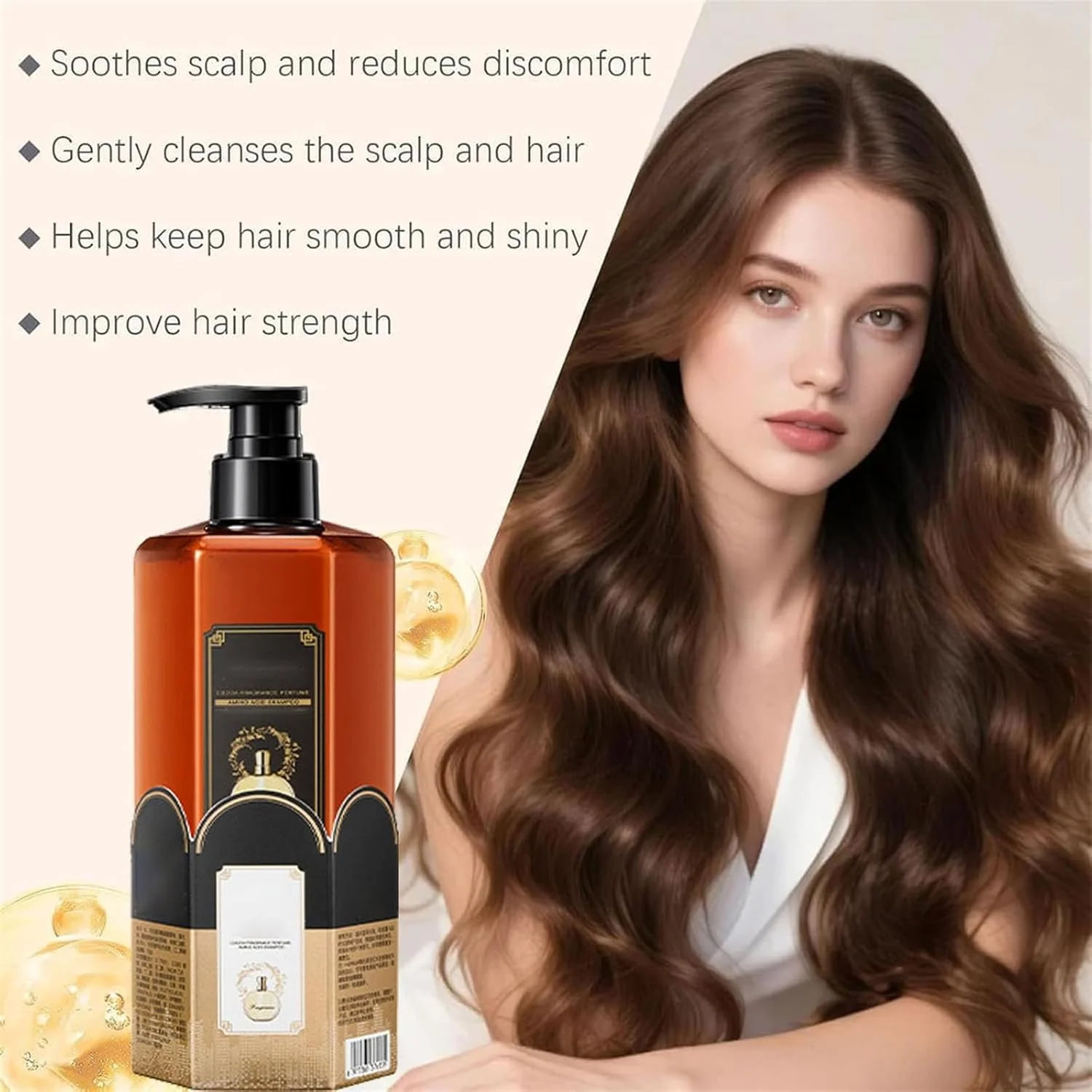 شامپو مغذی معطر Detroitrain، شامپو مغذی اسید آمینه برای پوست سر، بافت کرکی با رایحه ماندگار، پاک کننده عمیق و مرطوب کننده، بهبود موهای خشک برای زنان و مردان (1 عدد) شامپو مغذی معطر Detroitrain، شامپو مغذی اسید آمینه برای پوست سر، بافت کرکی با رایحه ماندگار، پاک کننده عمیق و مرطوب کننده، بهبود موهای خشک برای زنان و مردان (1 عدد)