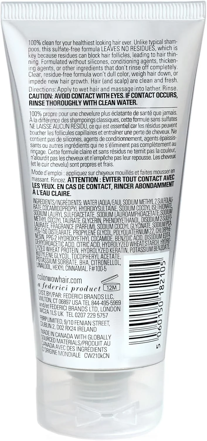 شامپو محافظ رنگ مو کالر واو، 75 میلی لیتر شامپو محافظ رنگ مو کالر واو، 75 میلی لیتر