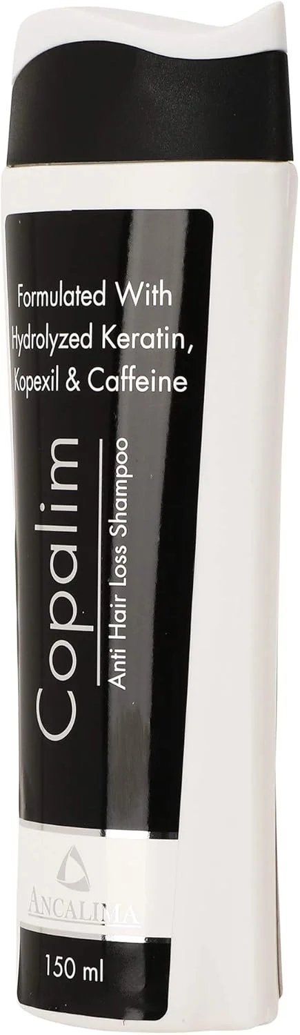 شامپو ضد ریزش مو کوپالیم 150 میلی لیتر حاوی کراتین هیدرولیز شده، کوپکسیل و کافئین شامپو ضد ریزش مو کوپالیم 150 میلی لیتر حاوی کراتین هیدرولیز شده، کوپکسیل و کافئین