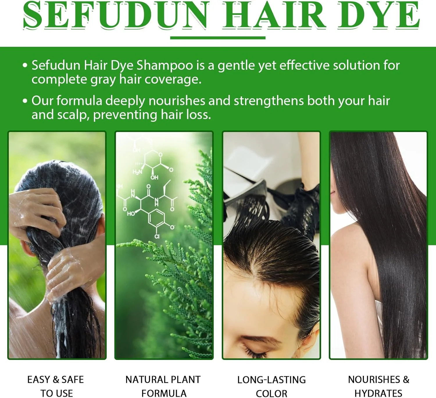 شامپو رنگ مشکی 3 در 1، مناسب برای شامپو رنگ موی زنان و مردان، رنگ ماندگار، تغذیه عمیق، ضد ریزش مو، مواد گیاهی طبیعی 500 میلی لیتر شامپو رنگ مشکی 3 در 1، مناسب برای شامپو رنگ موی زنان و مردان، رنگ ماندگار، تغذیه عمیق، ضد ریزش مو، مواد گیاهی طبیعی 500 میلی لیتر