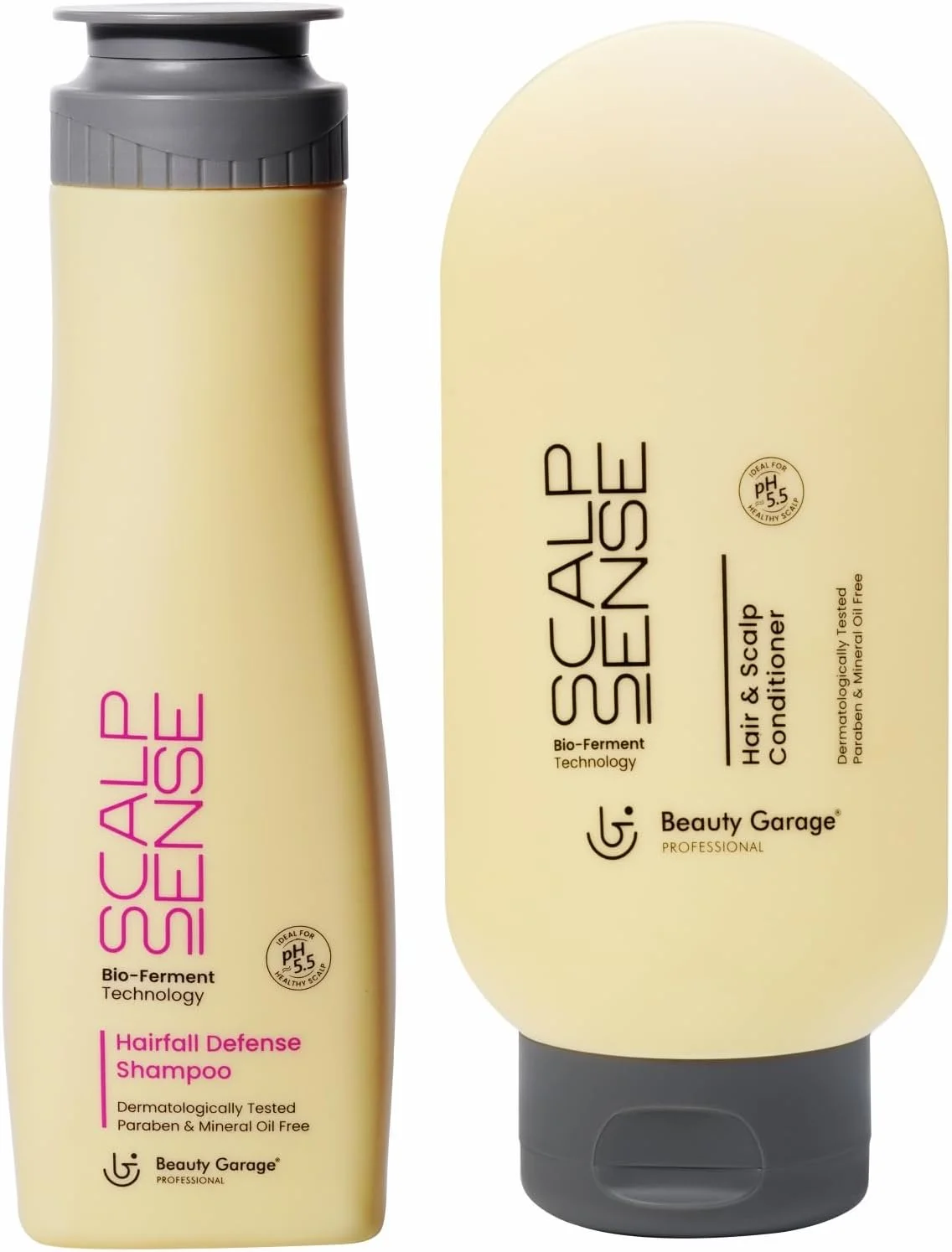 مجموعه دفاع از ریزش مو ScalpSense Beauty Garage (شامپو 200 میلی لیتر + نرم کننده مو و پوست سر 200 میلی لیتر) مجموعه دفاع از ریزش مو ScalpSense Beauty Garage (شامپو 200 میلی لیتر + نرم کننده مو و پوست سر 200 میلی لیتر)